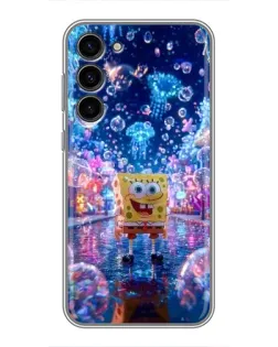 Чехол для Samsung Galaxy S23 Plus с картинкой «Неоновый океан»