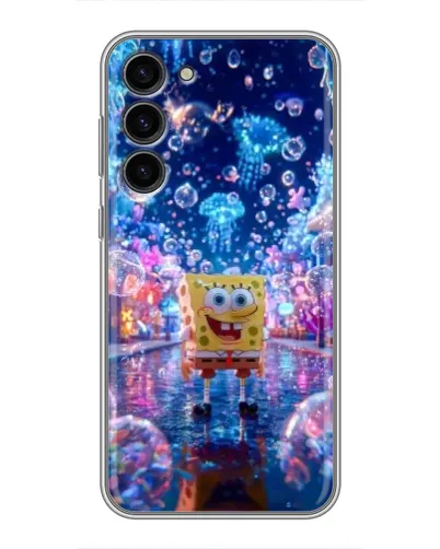 Чехол для Samsung Galaxy S23 Plus с картинкой «Неоновый океан»