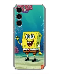 Чехол для Samsung Galaxy S23 Plus с картинкой «Подводный привет»