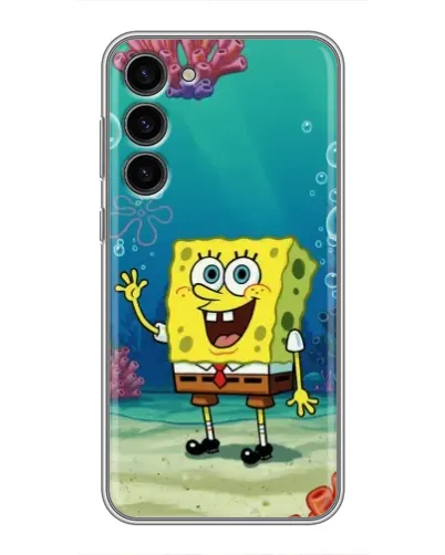 Чехол для Samsung Galaxy S23 Plus с картинкой «Подводный привет»