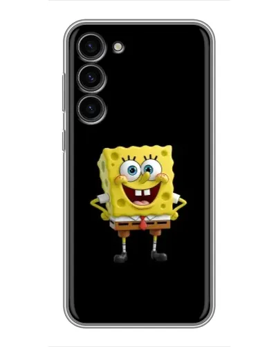 Чехол для Samsung Galaxy S23 Plus с картинкой «Классический Губка Боб»