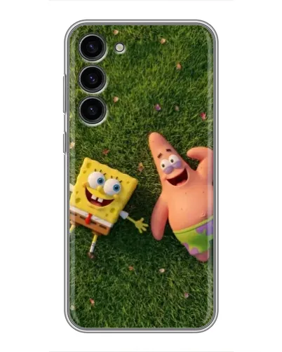 Чехол для Samsung Galaxy S23 Plus с картинкой «Друзья на лужайке» Чехол для Samsung Galaxy S23 Plus с картинкой «Друзья на лужайке»