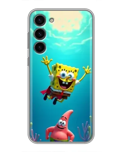 Чехол для Samsung Galaxy S23 Plus с картинкой «Спанч Боб под водой» Чехол для Samsung Galaxy S23 Plus с картинкой «Спанч Боб под водой»