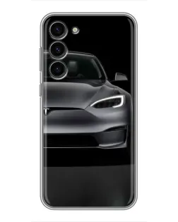 Чохол для Samsung Galaxy S23 Plus з картинкою «Tesla Model S Look»