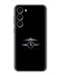 Чехол для Samsung Galaxy S23 Plus с картинкой «Mercedes — абстрактные линии»