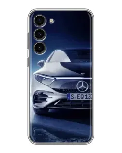 Чехол для Samsung Galaxy S23 Plus с картинкой «Mercedes EQ — будущее»