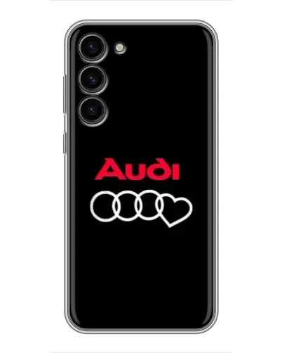 Чохол для Samsung Galaxy S23 Plus з картинкою «Логотип Audi Heart» Чохол для Samsung Galaxy S23 Plus з картинкою «Логотип Audi Heart»