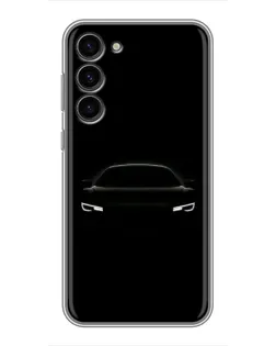 Чохол для Samsung Galaxy S23 Plus з картинкою «Погляд Audi у темряві»
