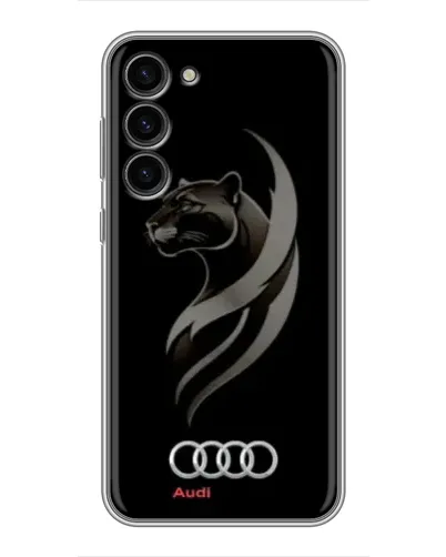 Чохол для Samsung Galaxy S23 Plus з картинкою «Графіка — пантера та Audi» Чохол для Samsung Galaxy S23 Plus з картинкою «Графіка — пантера та Audi»