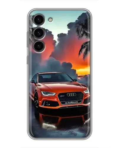 Чохол для Samsung Galaxy S23 Plus з картинкою «Audi — захід сонця» Чохол для Samsung Galaxy S23 Plus з картинкою «Audi — захід сонця»