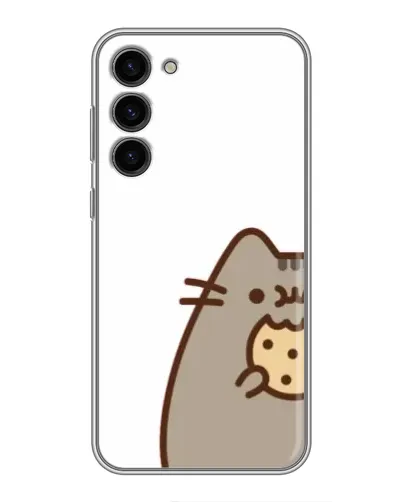 Чехол для Samsung Galaxy S23 Plus с картинкой «Пушин с печеньем» Чехол для Samsung Galaxy S23 Plus с картинкой «Пушин с печеньем»