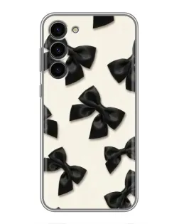 Чохол для Samsung Galaxy S23 Plus з картинкою «Чорні бантики» Чохол для Samsung Galaxy S23 Plus з картинкою «Чорні бантики»