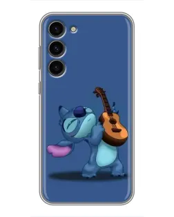 Чохол для Samsung Galaxy S23 Plus з картинкою «Стіч з укулеле»