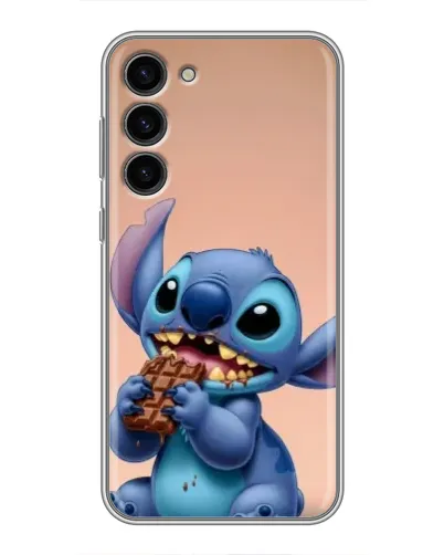 Чохол для Samsung Galaxy S23 Plus з картинкою «Стіч їсть шоколад» Чохол для Samsung Galaxy S23 Plus з картинкою «Стіч їсть шоколад»