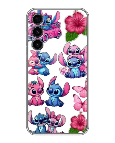 Чохол для Samsung Galaxy S23 Plus з картинкою «Стікери Stitch та Angel» Чохол для Samsung Galaxy S23 Plus з картинкою «Стікери Stitch та Angel»