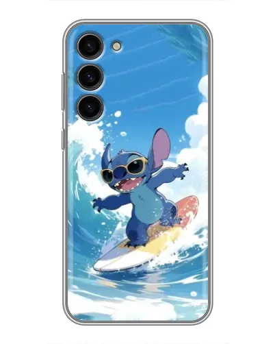 Чохол для Samsung Galaxy S23 Plus з картинкою «Стіч на хвилі» Чохол для Samsung Galaxy S23 Plus з картинкою «Стіч на хвилі»