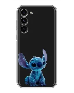 Чохол для Samsung Galaxy S23 Plus з картинкою «Стіч на чорному»
