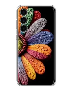 Чохол для Samsung Galaxy S23 Plus з картинкою «Райдужна квітка»