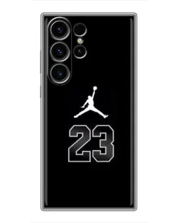 Чехол для Samsung Galaxy S23 Ultra с картинкой «Jordan Flight 23»