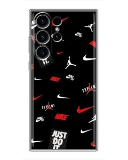 Чехол для Samsung Galaxy S23 Ultra с картинкой «Nike Mix Pattern»