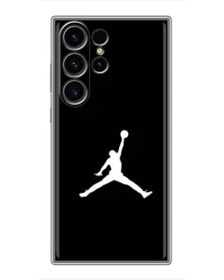 Чехол для Samsung Galaxy S23 Ultra с картинкой «Jordan Silhouette»