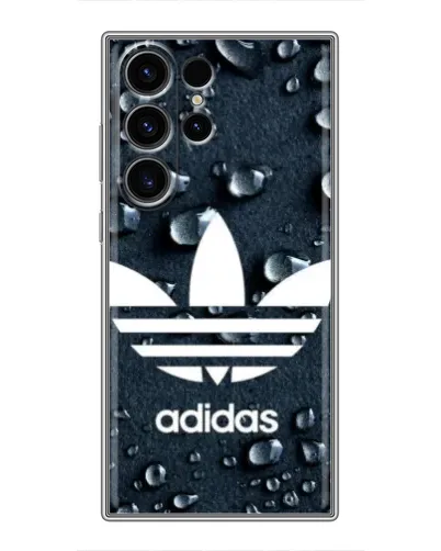 Чехол для Samsung Galaxy S23 Ultra с картинкой «Adidas Trefoil Blue» Чехол для Samsung Galaxy S23 Ultra с картинкой «Adidas Trefoil Blue»