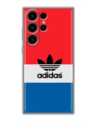 Чехол для Samsung Galaxy S23 Ultra с картинкой «Ретро блоки Adidas» Чехол для Samsung Galaxy S23 Ultra с картинкой «Ретро блоки Adidas»
