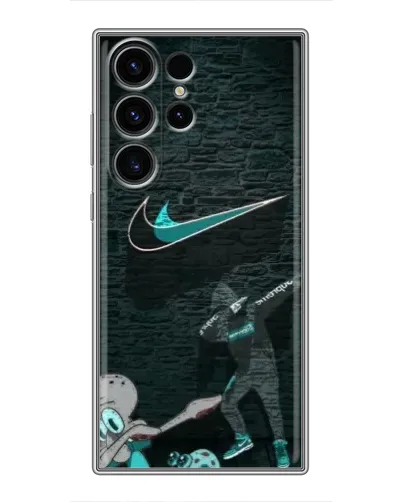 Чехол для Samsung Galaxy S23 Ultra с картинкой «Спортивный арт Nike»