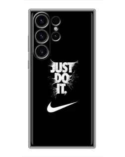 Чехол для Samsung Galaxy S23 Ultra с картинкой «Текстовый принт Nike» Чехол для Samsung Galaxy S23 Ultra с картинкой «Текстовый принт Nike»