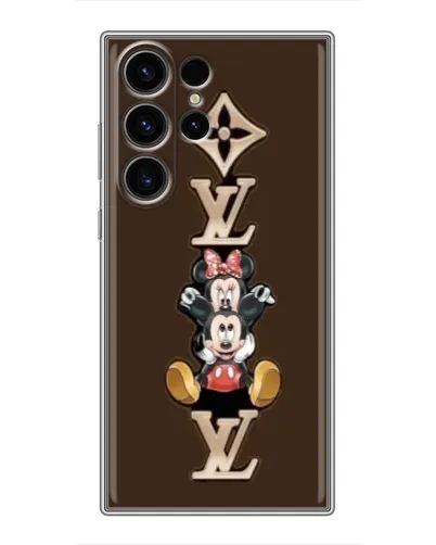 Чехол для Samsung Galaxy S23 Ultra с картинкой «LV и Микки Маус» Чехол для Samsung Galaxy S23 Ultra с картинкой «LV и Микки Маус»