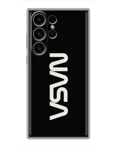 Чехол для Samsung Galaxy S23 Ultra с картинкой «NASA — вертикальный логотип» Чехол для Samsung Galaxy S23 Ultra с картинкой «NASA — вертикальный логотип»