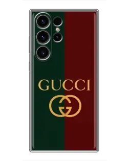 Чехол для Samsung Galaxy S23 Ultra с картинкой «Gucci — темно-зеленый градиент» Чехол для Samsung Galaxy S23 Ultra с картинкой «Gucci — темно-зеленый градиент»