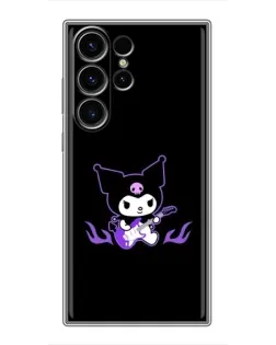 Чехол для Samsung Galaxy S23 Ultra с картинкой «Электрическая Kuromi»