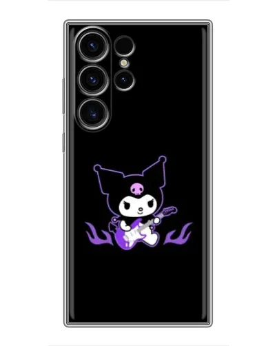 Чехол для Samsung Galaxy S23 Ultra с картинкой «Электрическая Kuromi» Чехол для Samsung Galaxy S23 Ultra с картинкой «Электрическая Kuromi»