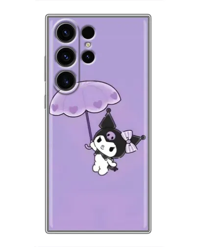 Чехол для Samsung Galaxy S23 Ultra с картинкой «Kuromi с зонтиком» Чехол для Samsung Galaxy S23 Ultra с картинкой «Kuromi с зонтиком»
