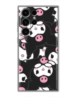 Чехол для Samsung Galaxy S23 Ultra с картинкой «Паттерн голов Куроми»