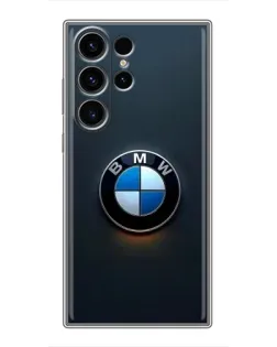 Чехол для Samsung Galaxy S23 Ultra с картинкой «Логотип BMW — минимализм» Чехол для Samsung Galaxy S23 Ultra с картинкой «Логотип BMW — минимализм»