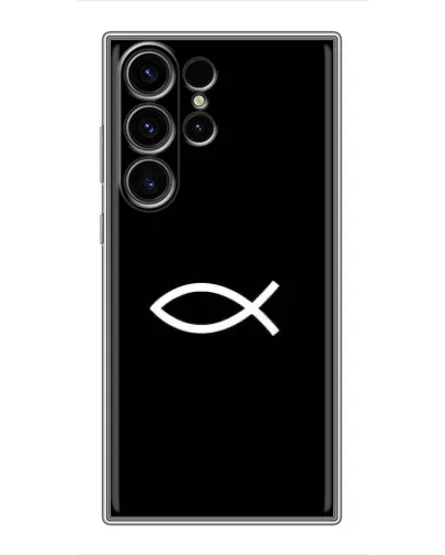 Чехол для Samsung Galaxy S23 Ultra с картинкой «Символ рыбы Jesus» Чехол для Samsung Galaxy S23 Ultra с картинкой «Символ рыбы Jesus»