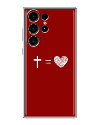 Чехол для Samsung Galaxy S23 Ultra с картинкой «Уравнение любви» Чехол для Samsung Galaxy S23 Ultra с картинкой «Уравнение любви»