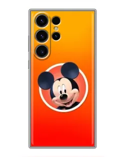Чехол для Samsung Galaxy S23 Ultra с картинкой «Mickey в круге»