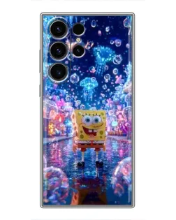 Чехол для Samsung Galaxy S23 Ultra с картинкой «Неоновый океан»