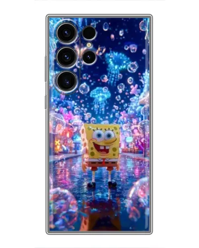 Чехол для Samsung Galaxy S23 Ultra с картинкой «Неоновый океан»