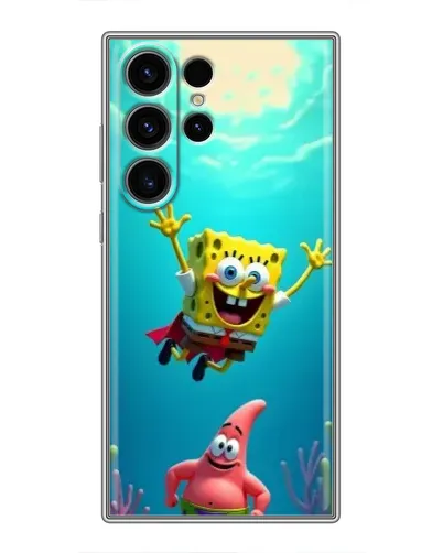 Чехол для Samsung Galaxy S23 Ultra с картинкой «Спанч Боб под водой» Чехол для Samsung Galaxy S23 Ultra с картинкой «Спанч Боб под водой»