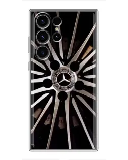 Чехол для Samsung Galaxy S23 Ultra с картинкой «Диск Mercedes»