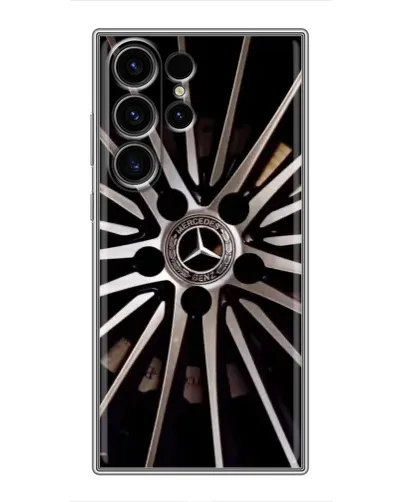 Чехол для Samsung Galaxy S23 Ultra с картинкой «Диск Mercedes»