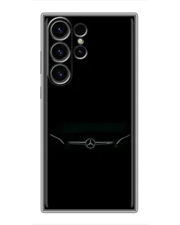 Чехол для Samsung Galaxy S23 Ultra с картинкой «Mercedes Stealth Look»