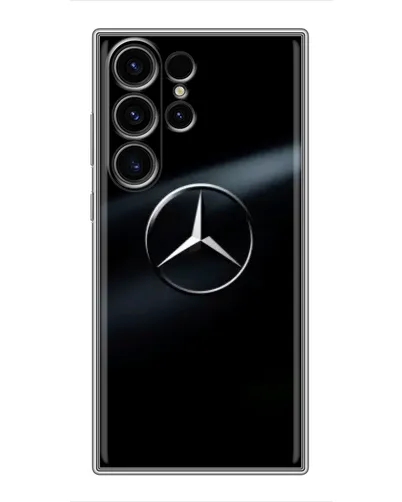 Чехол для Samsung Galaxy S23 Ultra с картинкой «Mercedes на металле» Чехол для Samsung Galaxy S23 Ultra с картинкой «Mercedes на металле»