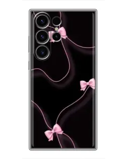 Чехол для Samsung Galaxy S23 Ultra с картинкой «Розовые ленты»