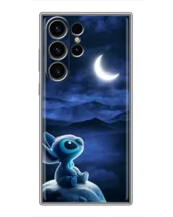 Чехол для Samsung Galaxy S23 Ultra с картинкой «Лунная ночь Стича» Чехол для Samsung Galaxy S23 Ultra с картинкой «Лунная ночь Стича»