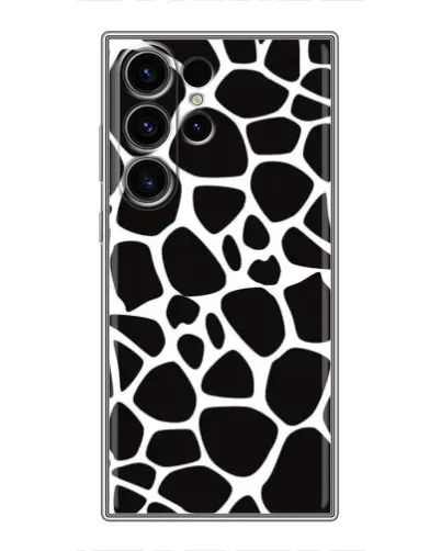 Чехол для Samsung Galaxy S23 Ultra с картинкой «Черно-белый жираф»